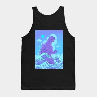 kaiju wave Tank Top